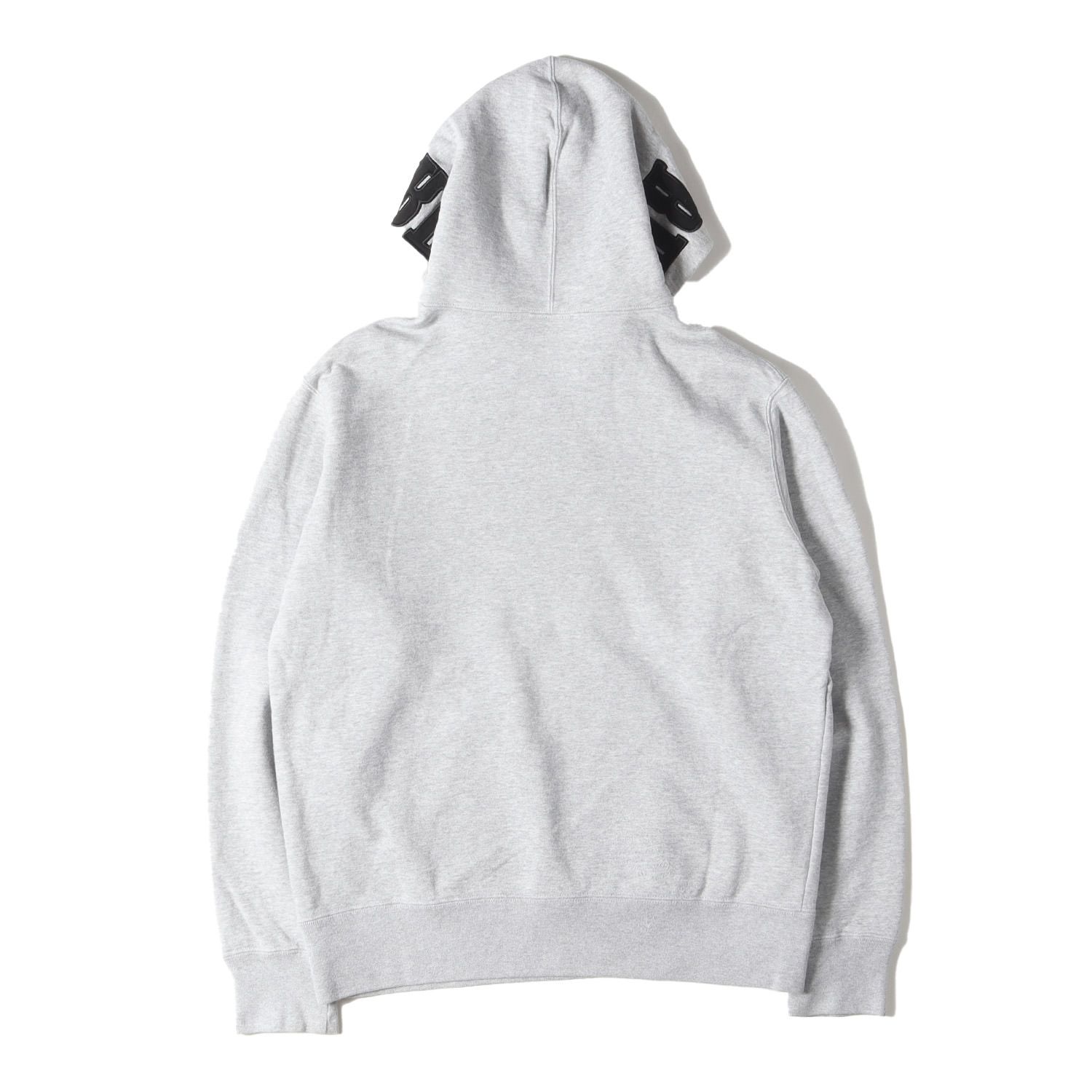 Supreme シュプリーム パーカー サイズ:S フード アップリケロゴ