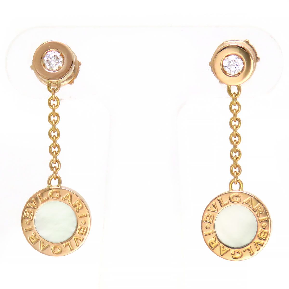 ブルガリ ブルガリブルガリ ピアス 351086 OR857458 Au750 K18PG レディース BVLGARI ジュエリー