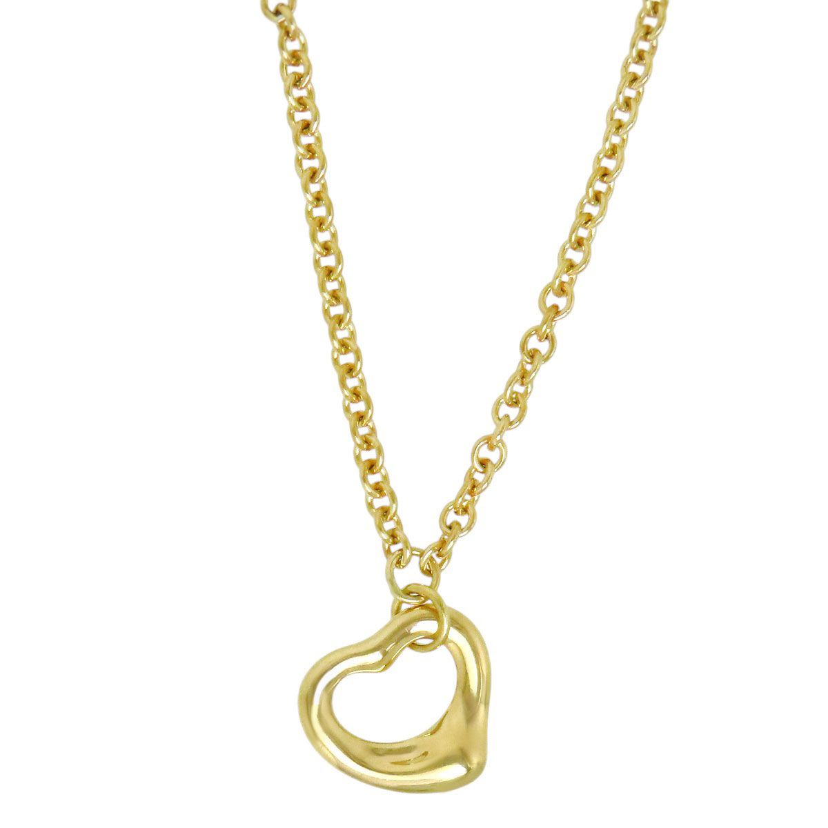 ティファニー オープンハート ブレスレット 18 Au750 K18YG レディース TIFFANY-Co. ジュエリー