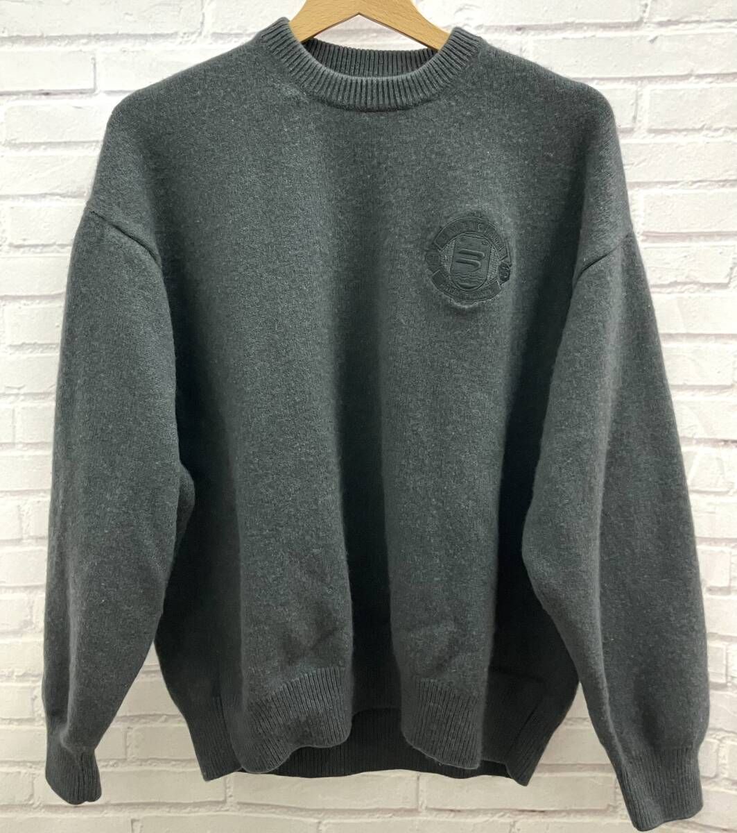 BALENCIAGA バレンシアガ ニット 675276 Sサイズ グレー ユニセックス