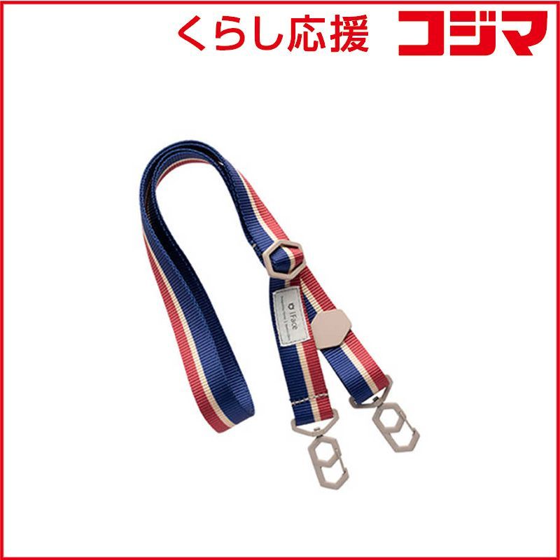 【 新品 未開封 】 HAMEE iFace Hang and ショルダーストラップ ライン/レッドネイビー IFACEHANGSTLRD 未使用 送料無料