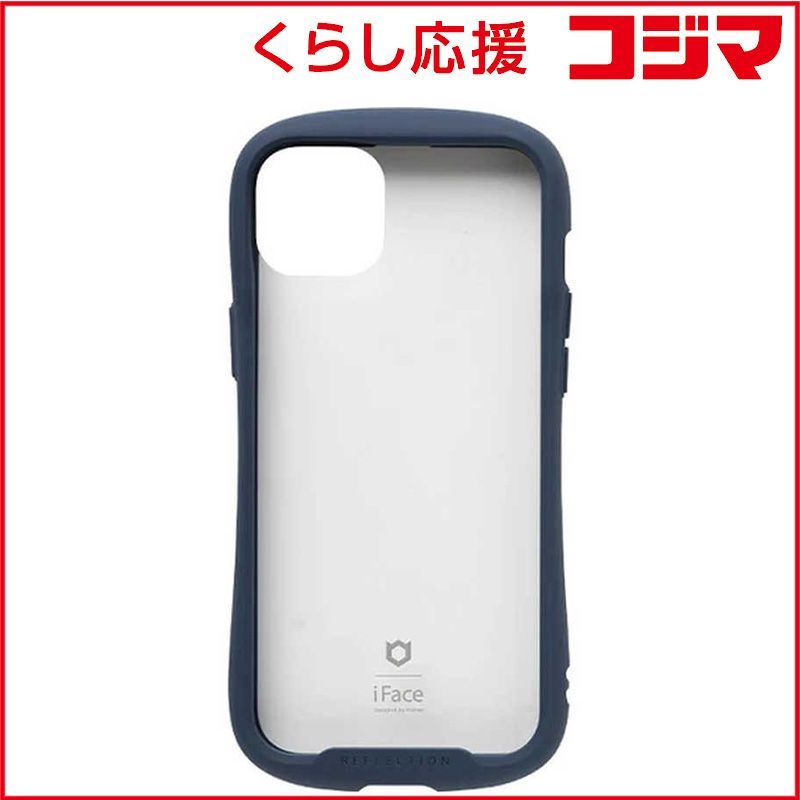 【 新品 未開封 】 HAMEE ［iPhone 15 Plus(6.7インチ)専用］iFace Reflection強化ガラスクリアケース iFace ネイビー 41-959237 未使用 送料無料