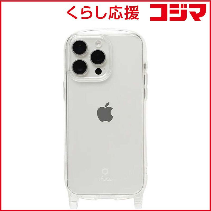 【 新品 未開封 】 HAMEE ［iPhone 15 Pro Max(6.7インチ)専用］iFace Hang and ケース iFace クリア 41-961001 未使用 送料無料