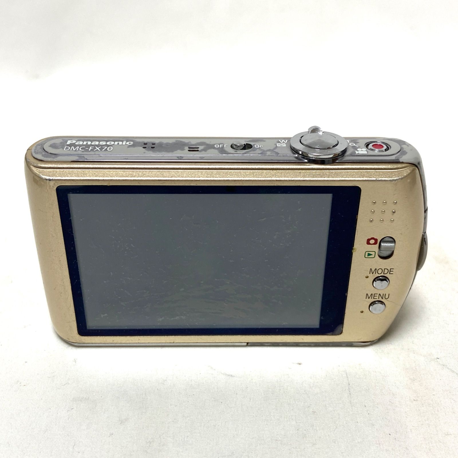 Panasonic LUMIX DMC-FX70 パナソニック ルミックス ゴールド コンパクトデジタルカメラ HD AVCHD Lite 24mm WIDE