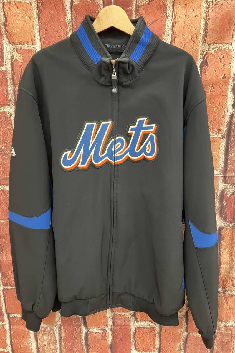Mets ニューヨーク メッツ マジェスティック ブルゾン メンズ2XL ジャケット