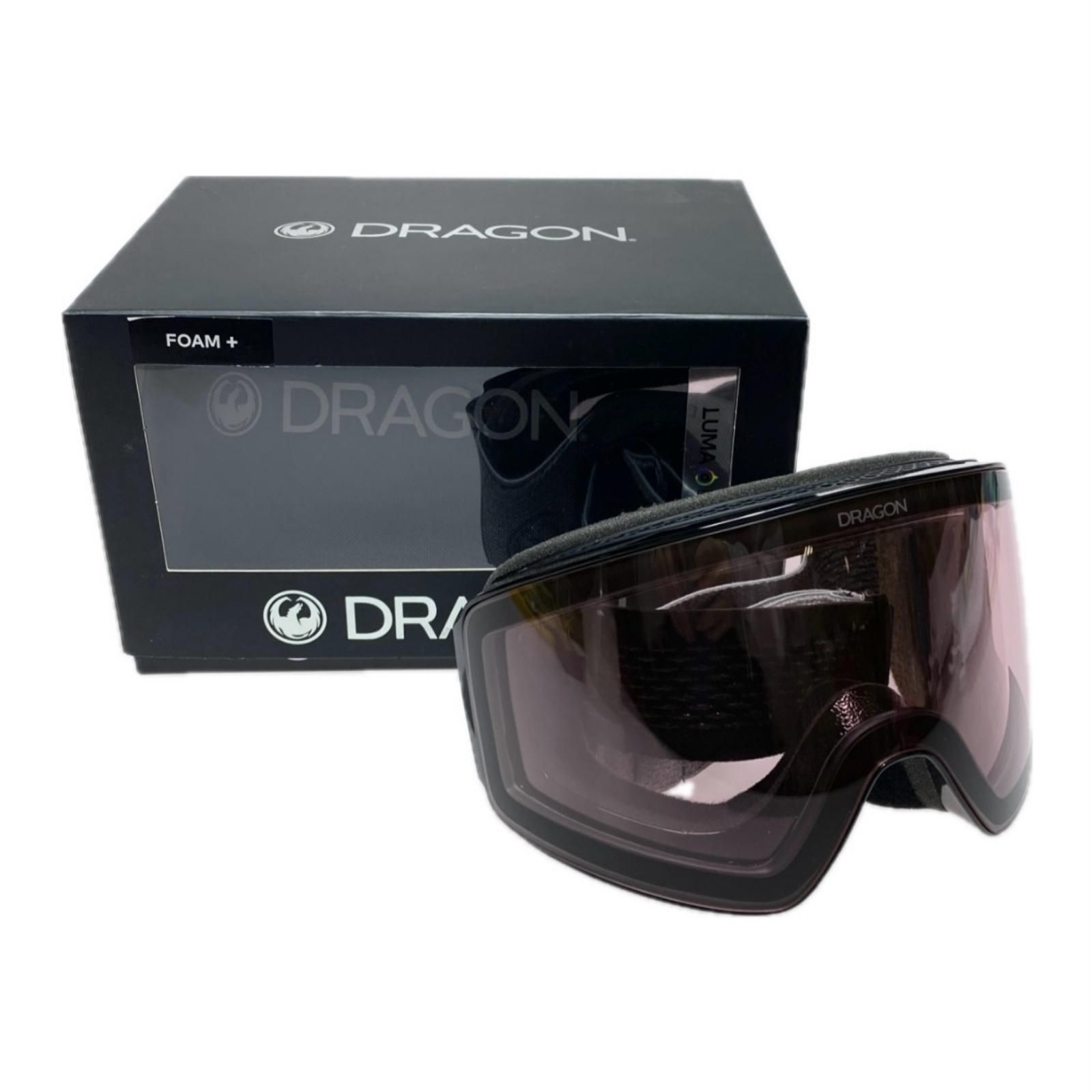 §§DRAGON ドラゴン LUMA LENS ゴーグル ケース付 程度B