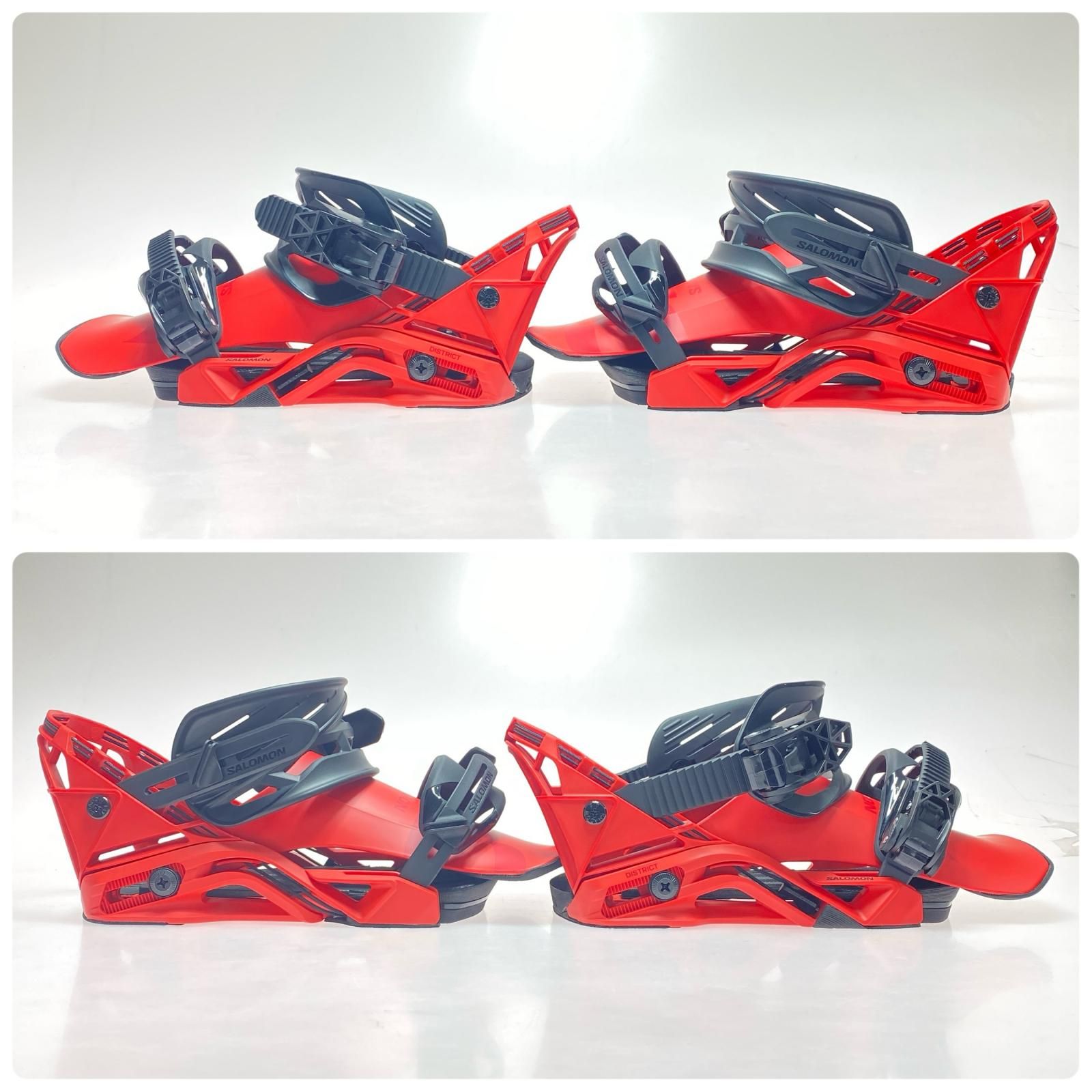 SALOMON サロモン ビンディング SIZE M レッド 開封品(S) DISTRICT