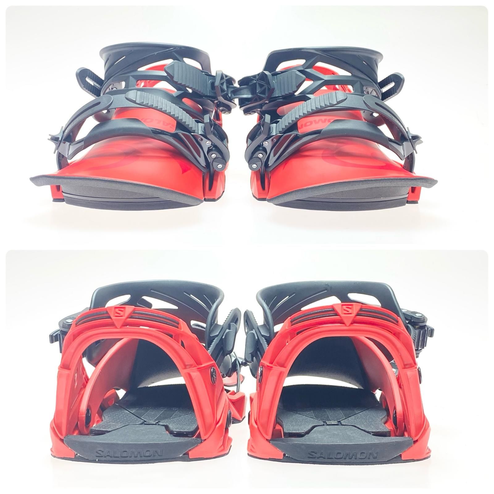 SALOMON レッド ビンディング SALOMON サロモン ビンディング SIZE M レッド 開封品(S) DISTRICT