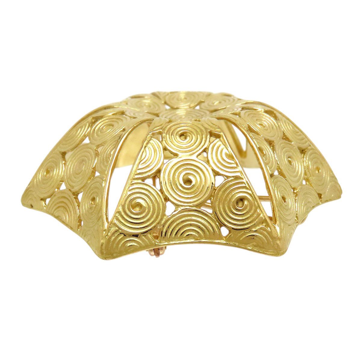 ティファニー ヴィンテージ ブローチ 18K (K18YG) ユニセックス  