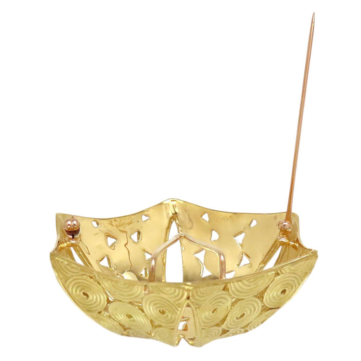 ティファニー ヴィンテージ ブローチ 18K (K18YG) ユニセックス  