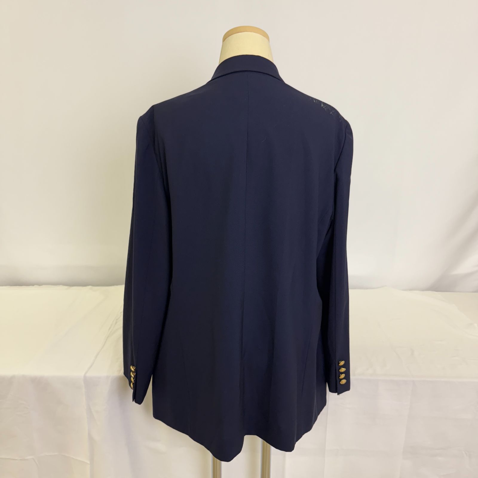 美品★バーバリー　ブレザー　ジャケット　上着　金ボタン HM1357-30-10】本物保証 BURBERRY バーバリー ダブルジャケット