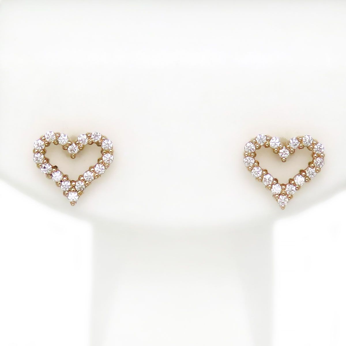 ティファニー センチメンタルハート ピアス エクストラミニ Au750 K18PG レディース TIFFANY-Co. ジュエリー