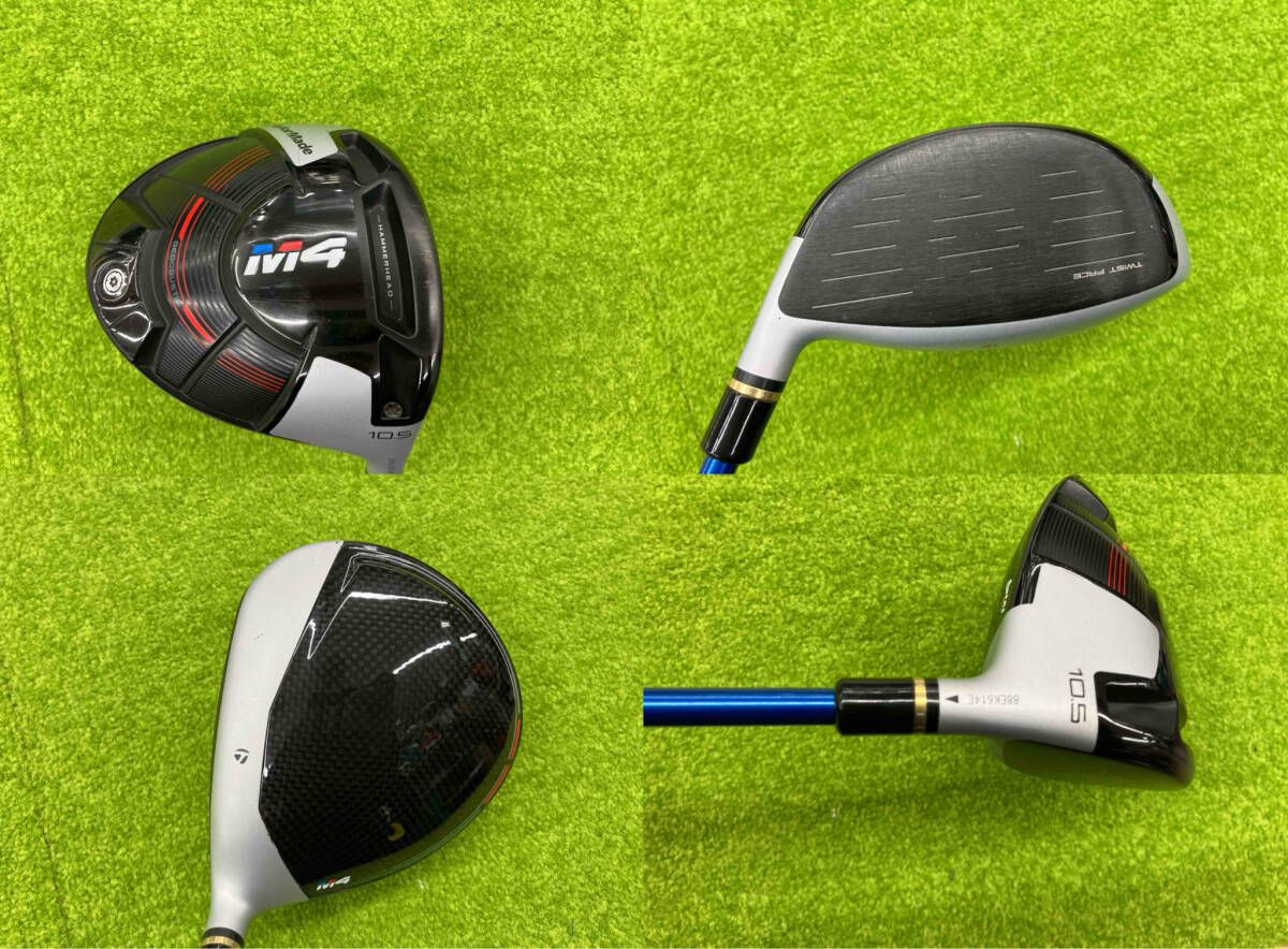 TaylorMade テーラーメイド M 4 ドライバー シャフト Speeder 569 フレックスSR ロフト角10 5°約46インチ