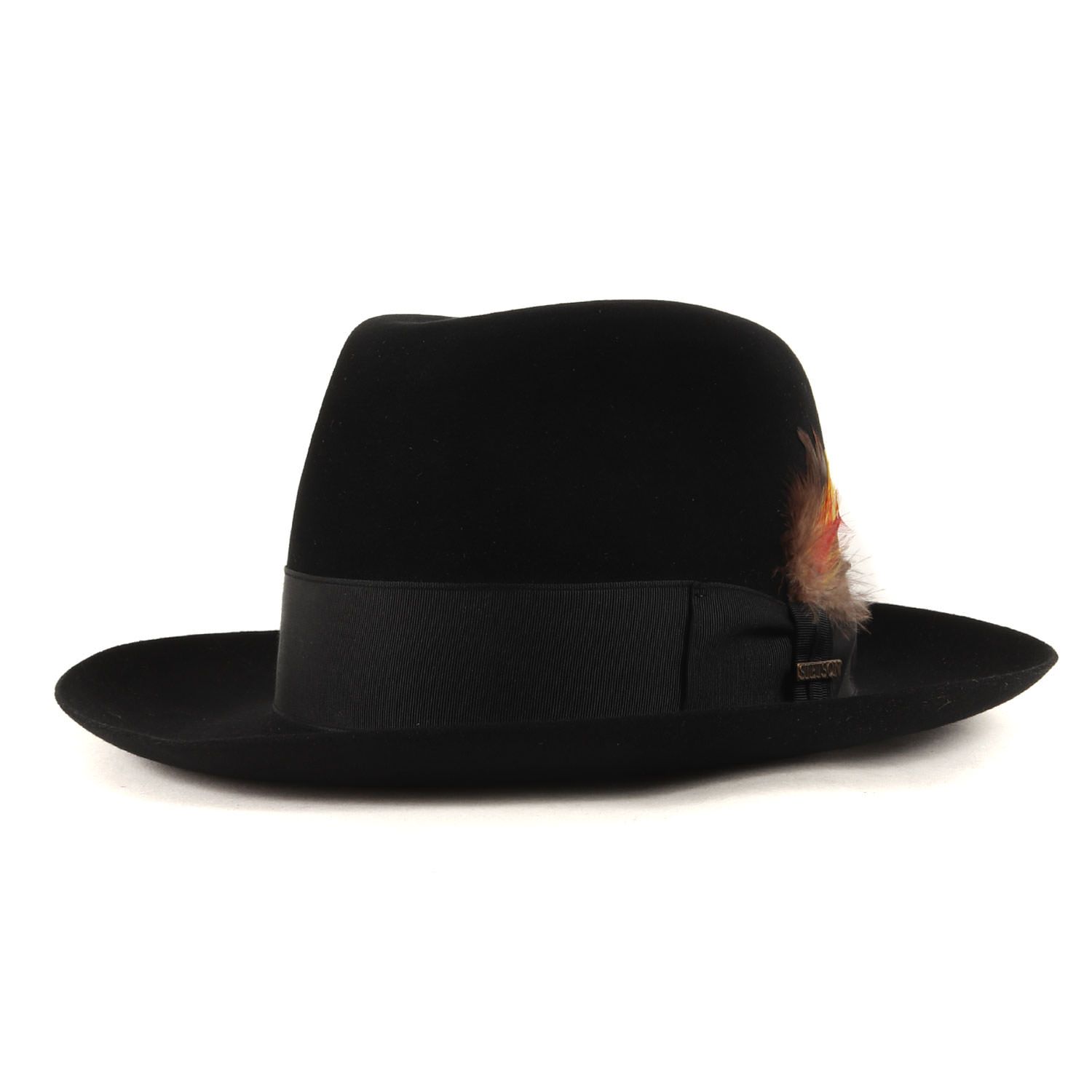 希少 STETSON ハット 6 8/7 ヴィンテージ はブラウン 中古美品 帽子