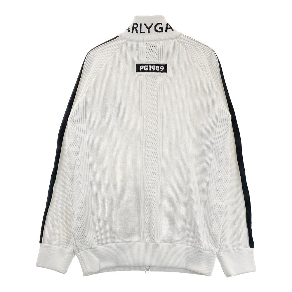 サイズ 5 PEARLY GATES パーリーゲイツ ニットジャケット ホワイト系 240101544854 ゴルフウェア メンズ ストスト