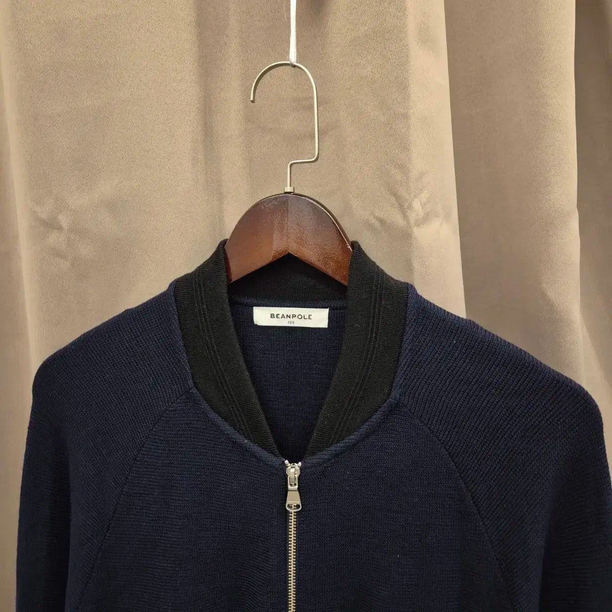 ビーンポール ニット ジップアップ 100