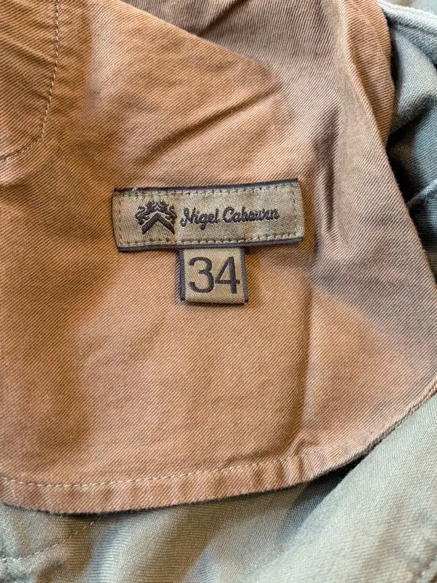  34 ナイジェル ケーボン アミ カーゴパンツ チノパン パンツ