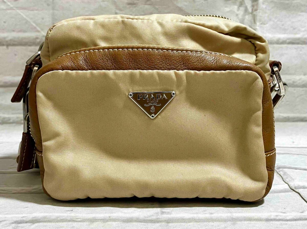 PRADA プラダ ワンショルダーバッグ 31 ベージュ