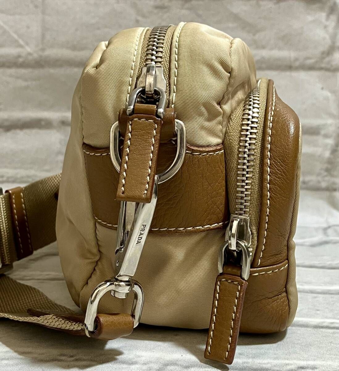 PRADA プラダ ワンショルダーバッグ 31 ベージュ DECORATOM_COM_BR