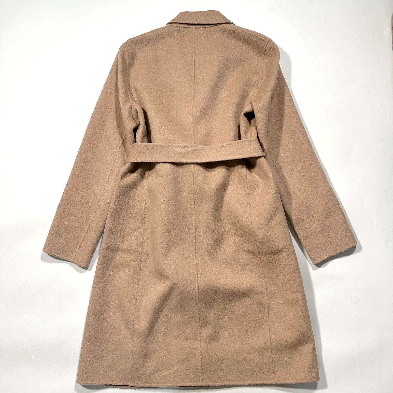 Theory セオリー NEW DIVIDE LUXE カシミヤ ダブルフェイス ロング コート Sサイズ ウール GULLKHAN_COM