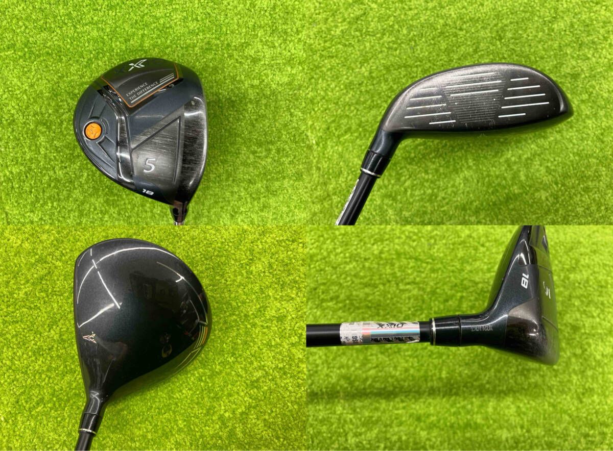 DUNLOP ダンロップ XXIO Ⅹ-eks ♯5 フェアウェイ シャフトMiyazaki AX-1 フレックスSR ロフト角18° 約42インチ