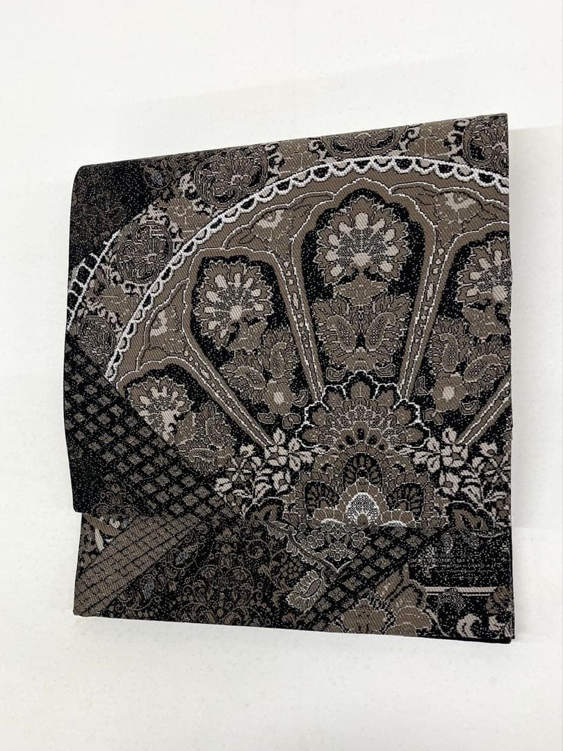 本場奄美大島泥染 袋帯