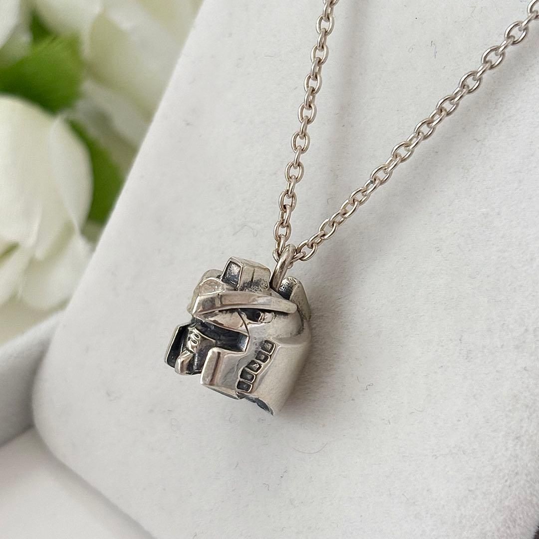 430 ジャムホームメイド シルバー ガンダム ネックレス