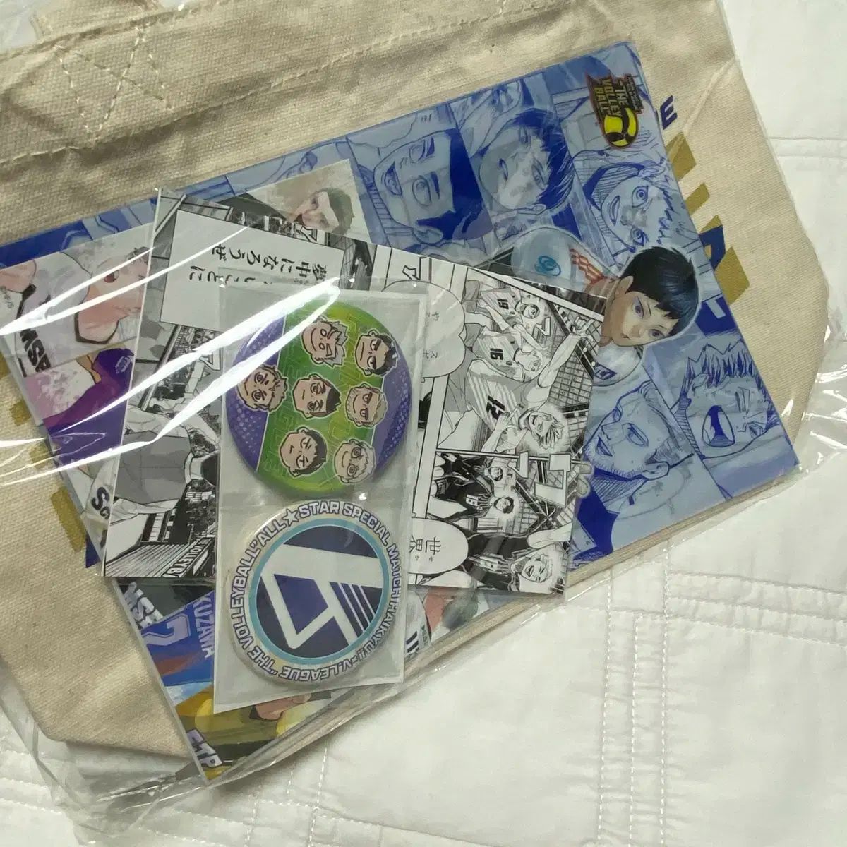 ハイキュー Vリーグ Bチーム トートバッグ セット