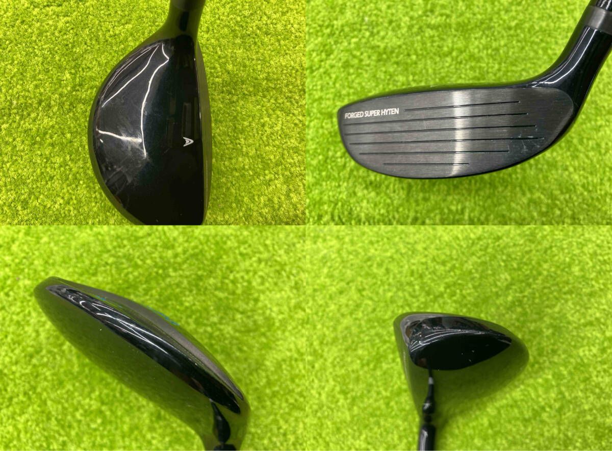 Kasco キャスコ Dolphin Utility DU-122 BLACK U 4 ユーティリティ ATTAS MB HY フレックス S ロフト角 24° 39.5インチ