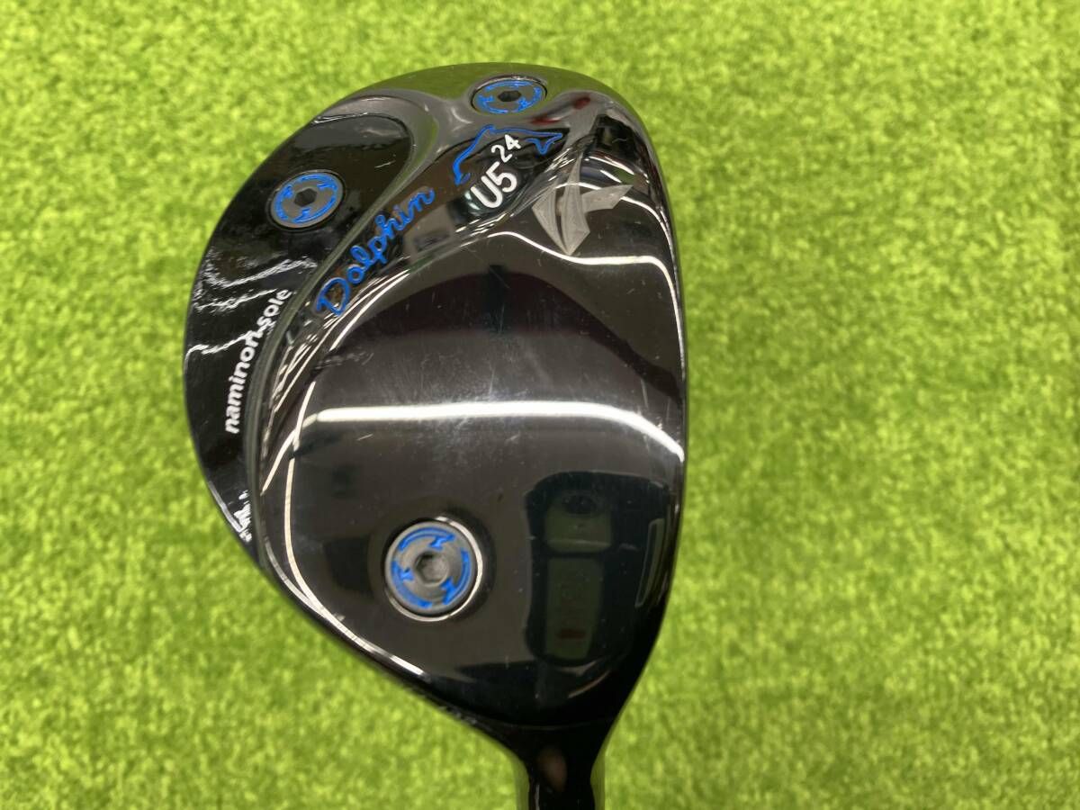 Kasco キャスコ Dolphin Utility DU-122 BLACK U4 ユーティリティ ATTAS MB HY フレックス S ロフト角 24° 39.5インチ