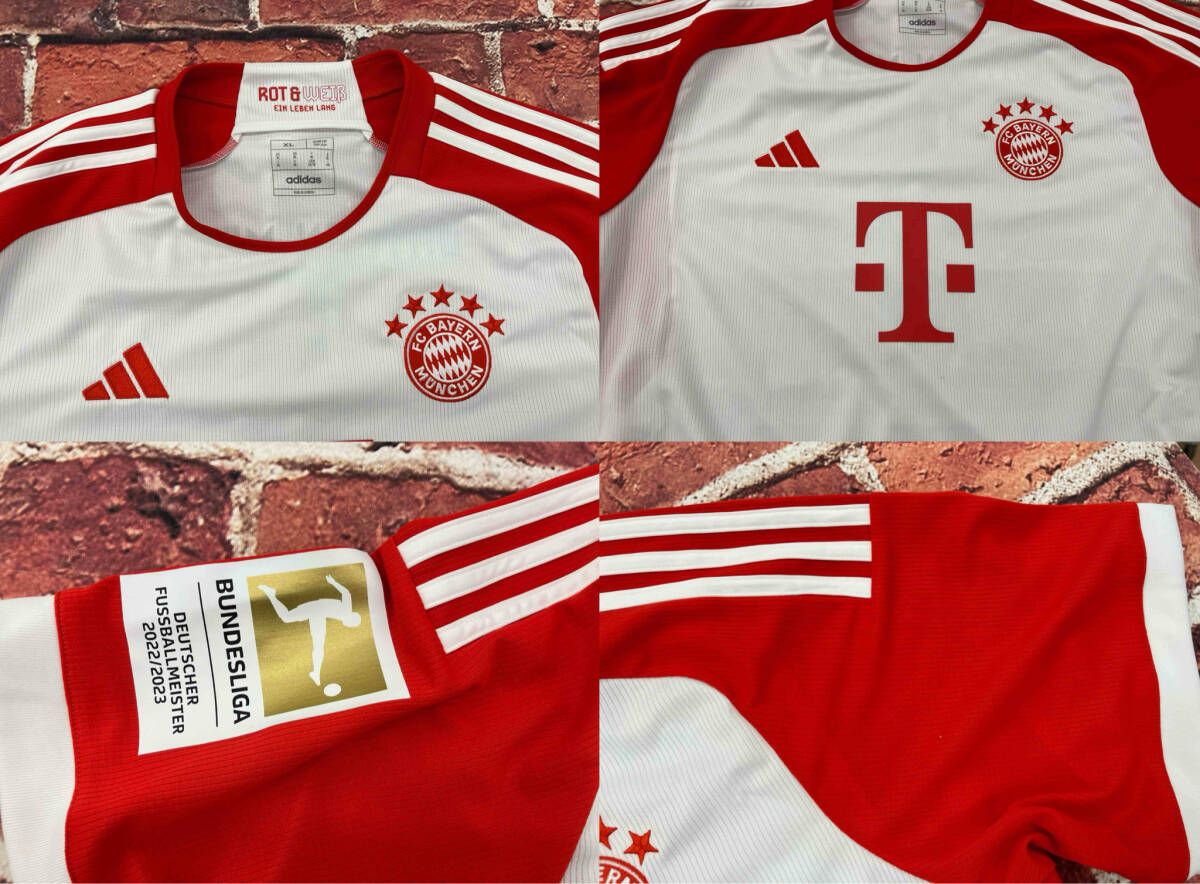 04/05 Adidas FC Bayern Munchen ゲームシャツ バイエルンミュンヘン