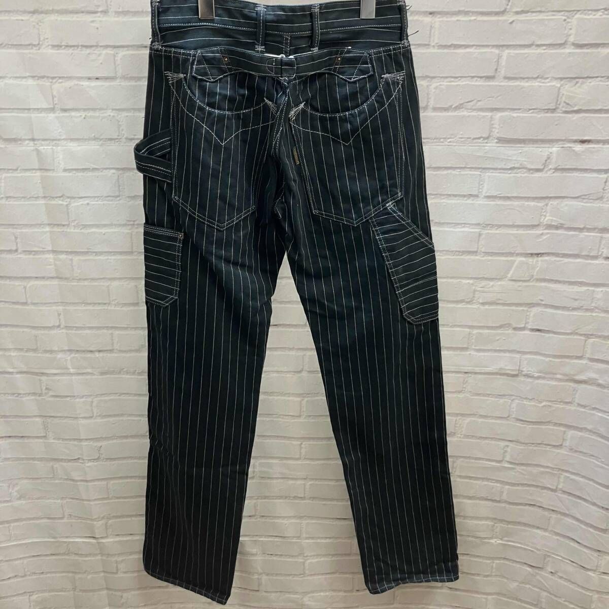 VANSON バンソン NVBL-503 ジーンズ 表記サイズ30 ネイビー