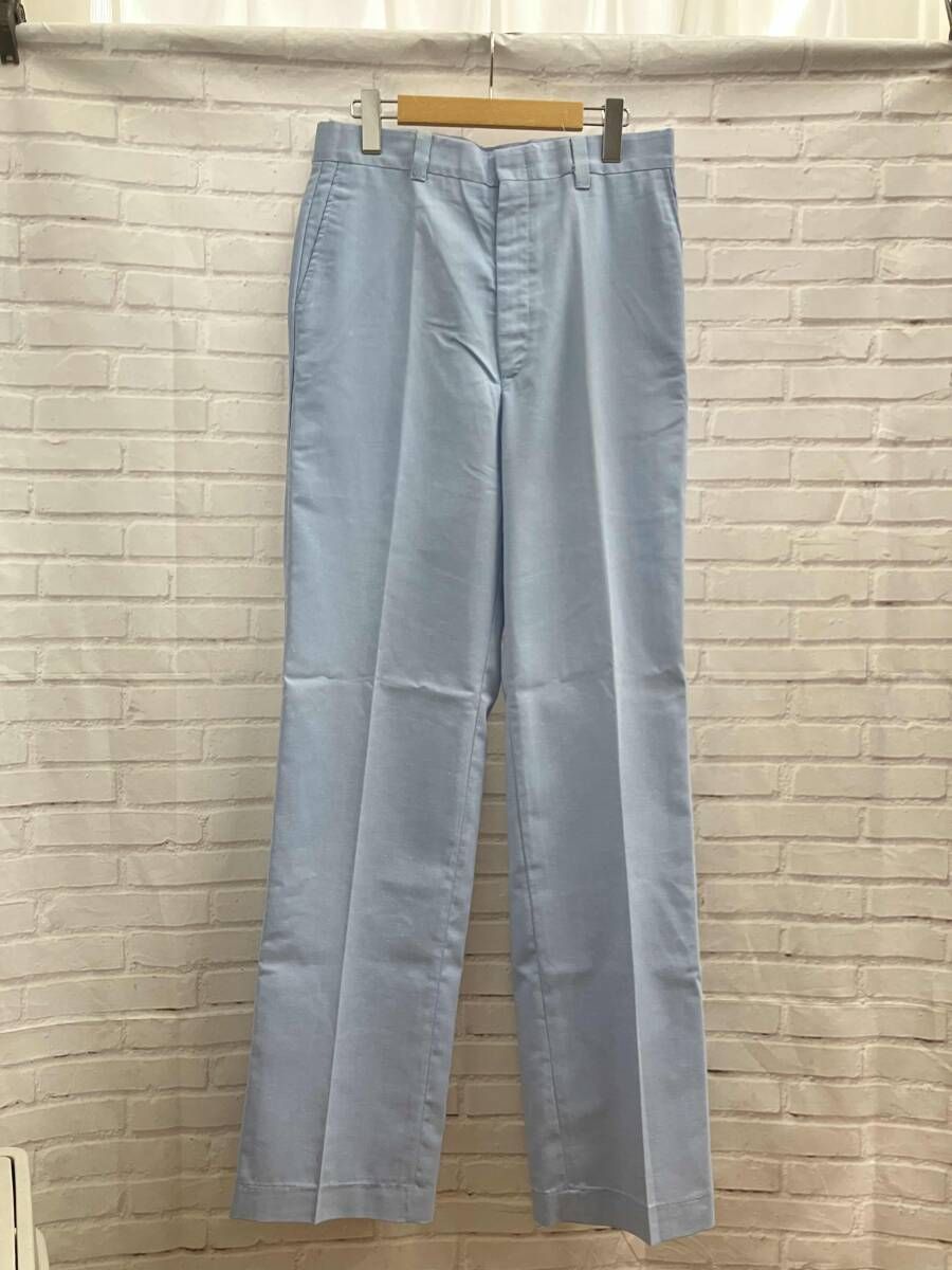 Dickies ディッキーズ ロングパンツ 古着 70s チビタグ スラックス W31 ライトブルー