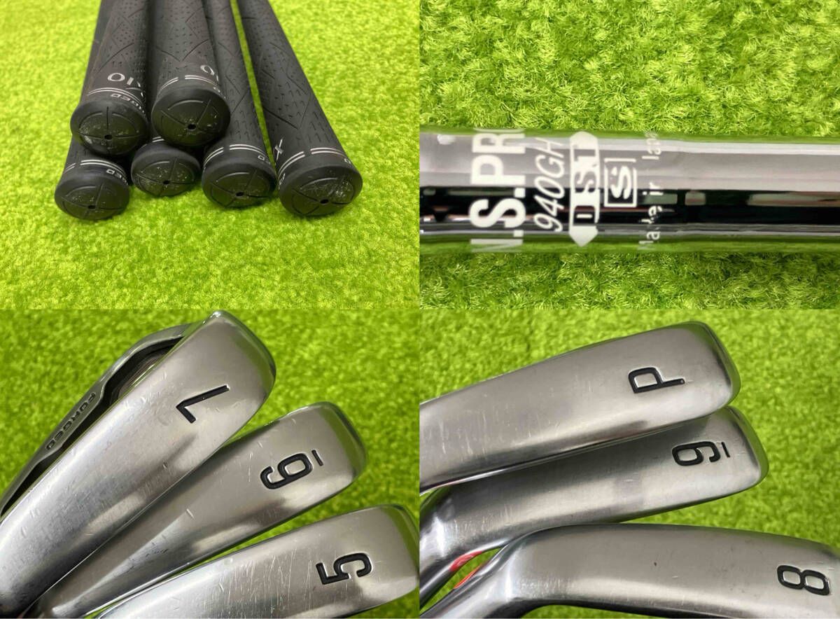 DUNLOP XXIO FORGED 2015 N.S. フレックスS 5-9 P 6本セット アイアンセット