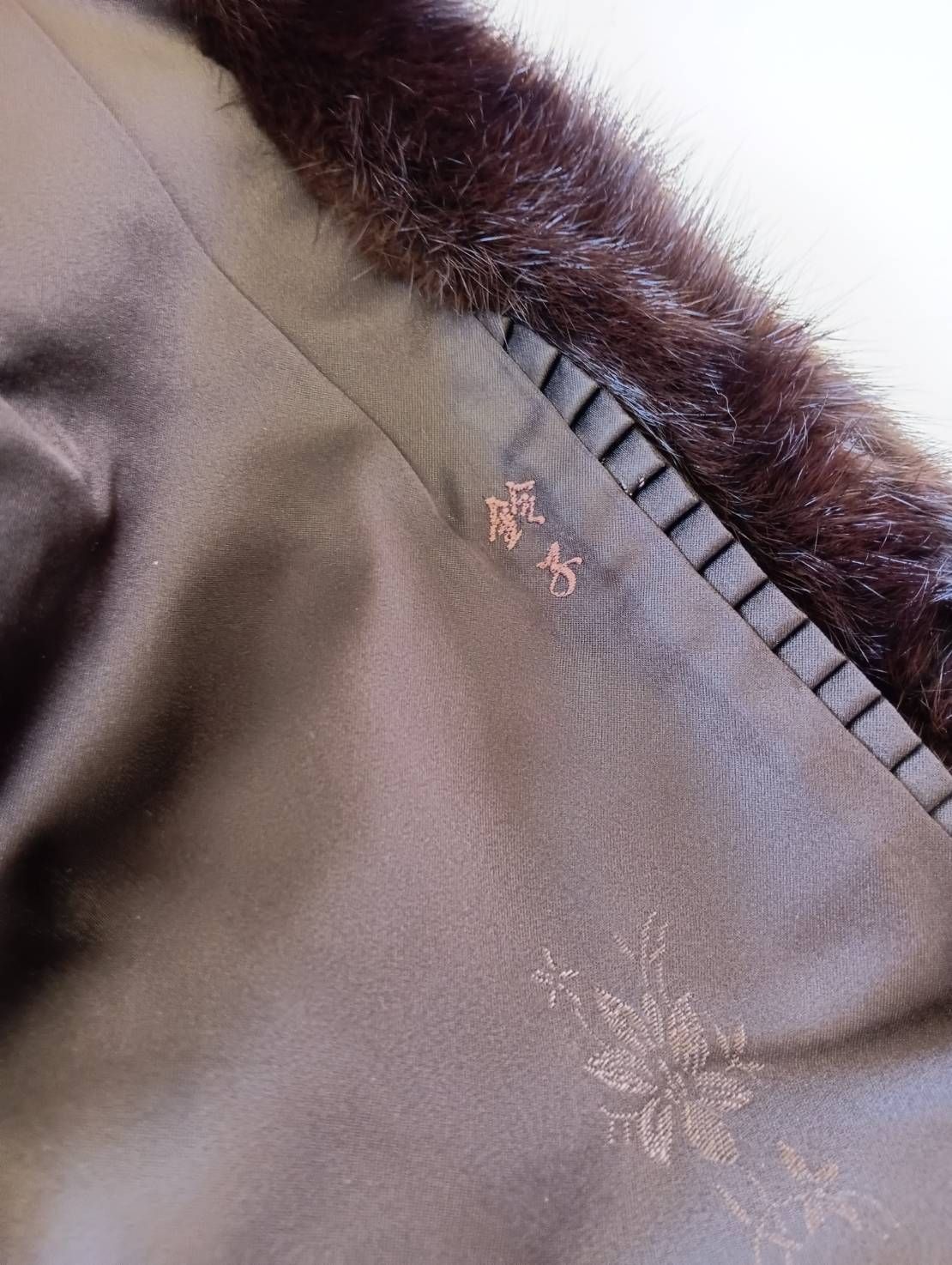 ファーコート ブラウン