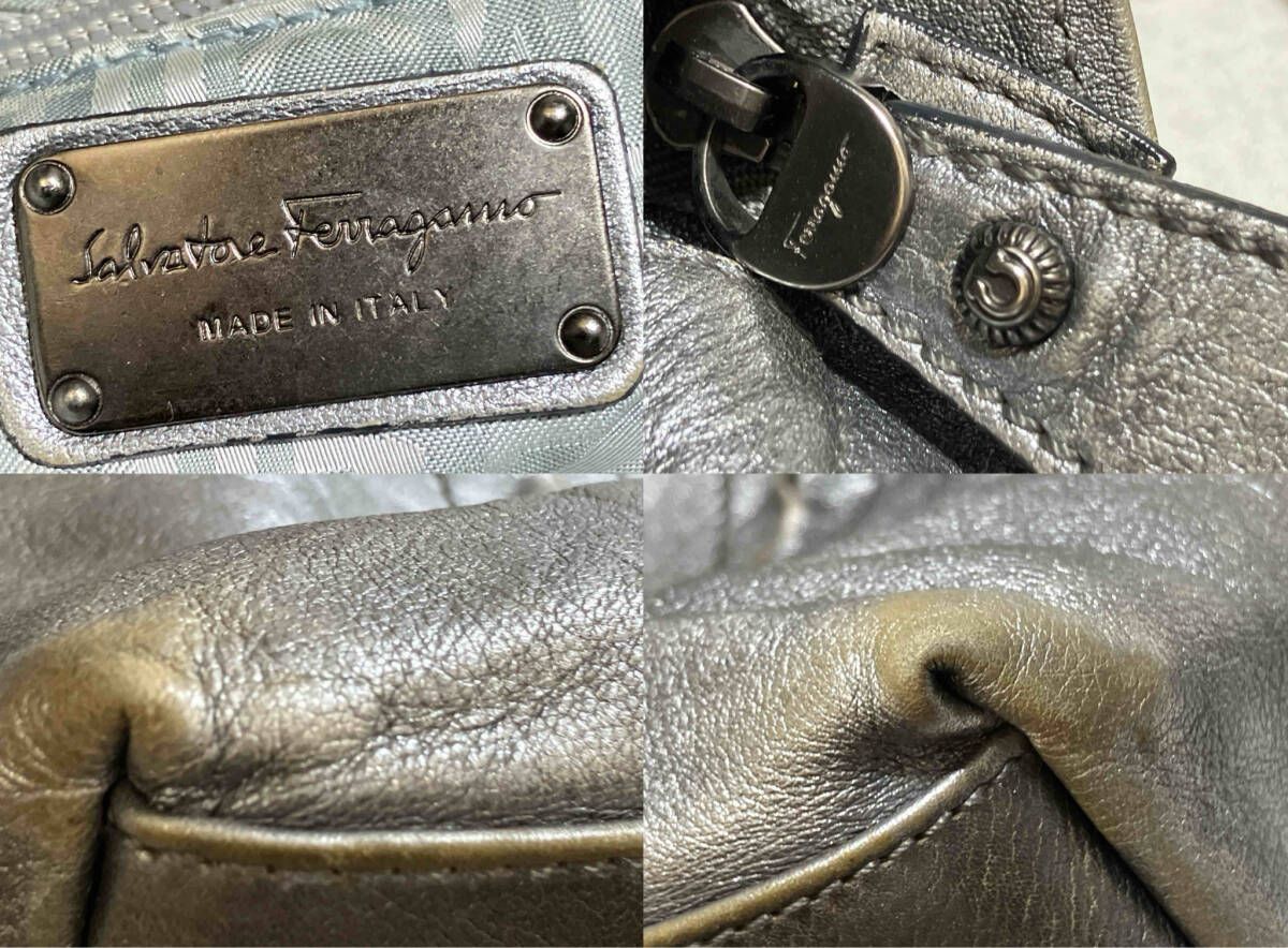 サルヴァトーレフェラガモ レザートートバッグ