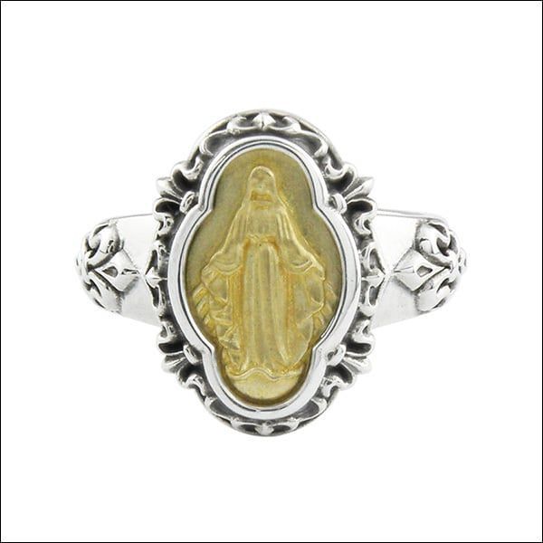 アンティークマリアリング アルテミスキングス シルバー ジュエリーブランド