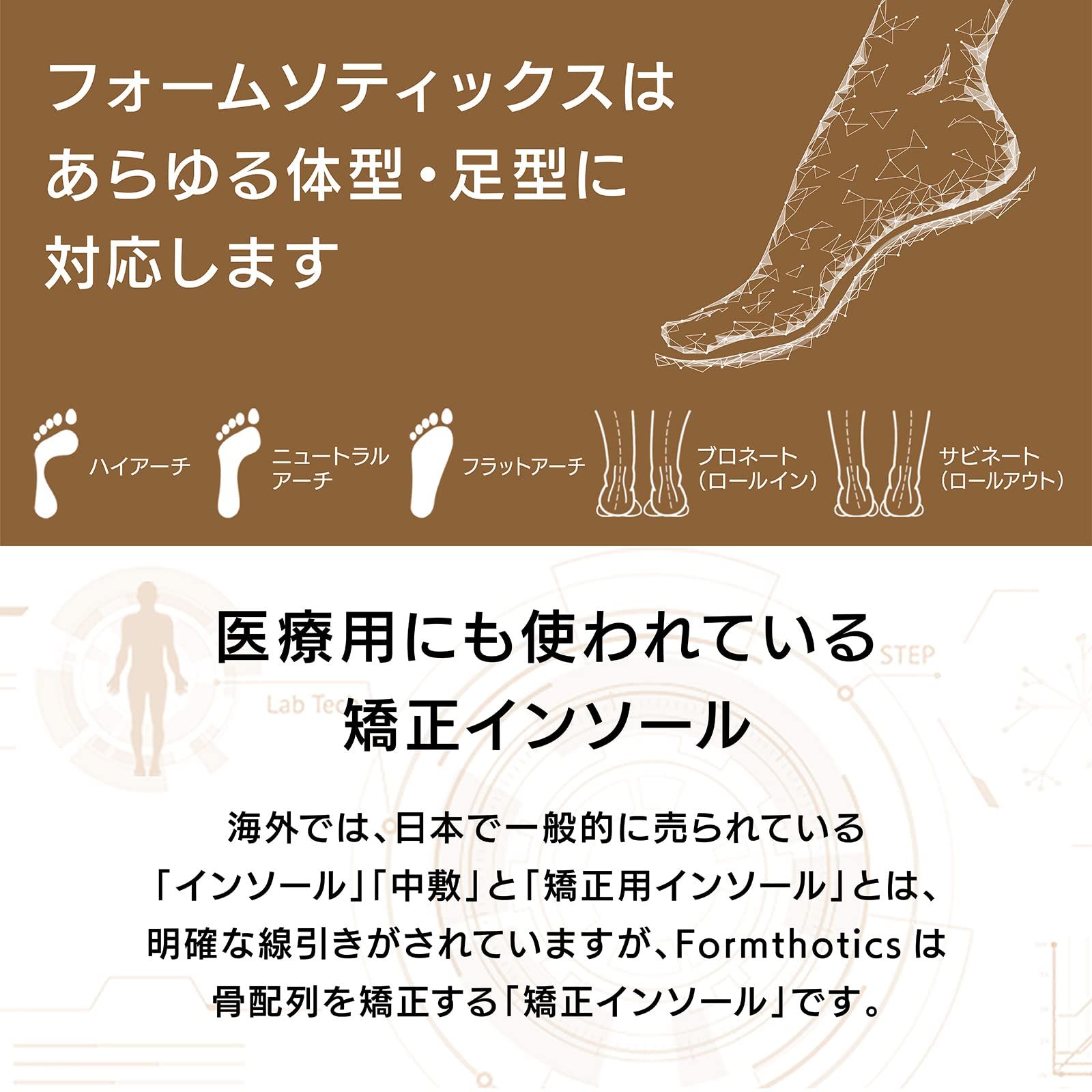 フォームソティックス Formthotics