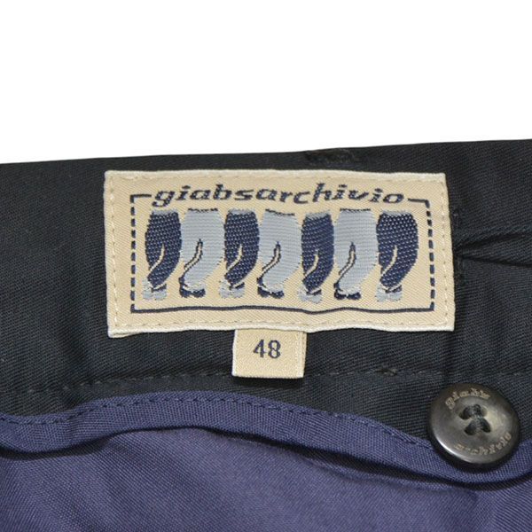 giab’s ×BEAMS ビームス×ジャブスアルキヴィオ 別注 ジャージ 1プリーツ ドローコード スラックス パンツ 22 S TYPE A 2