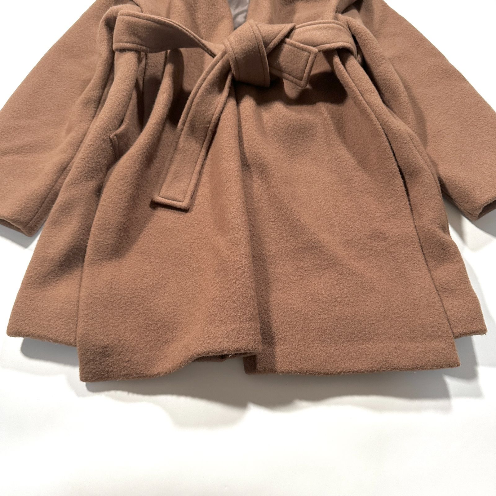 FRAMe WORK フレームワーク 24AW ニュアンスコート ウール ベルト