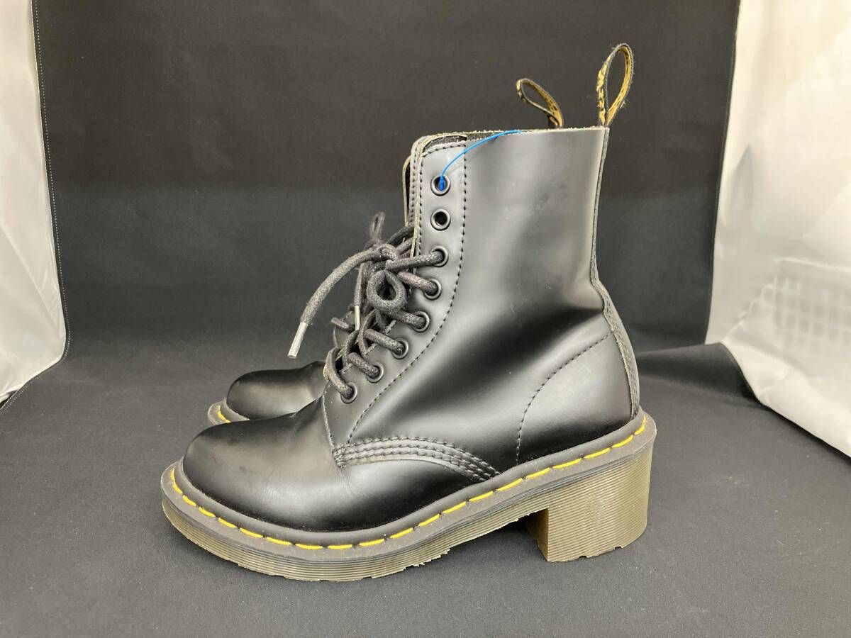 Dr.Martens ドクターマーチン レースアップシューズ ショートブーツ EU 36 UK 3 AW 006 10072 黒 ブラック レディース 8ホール