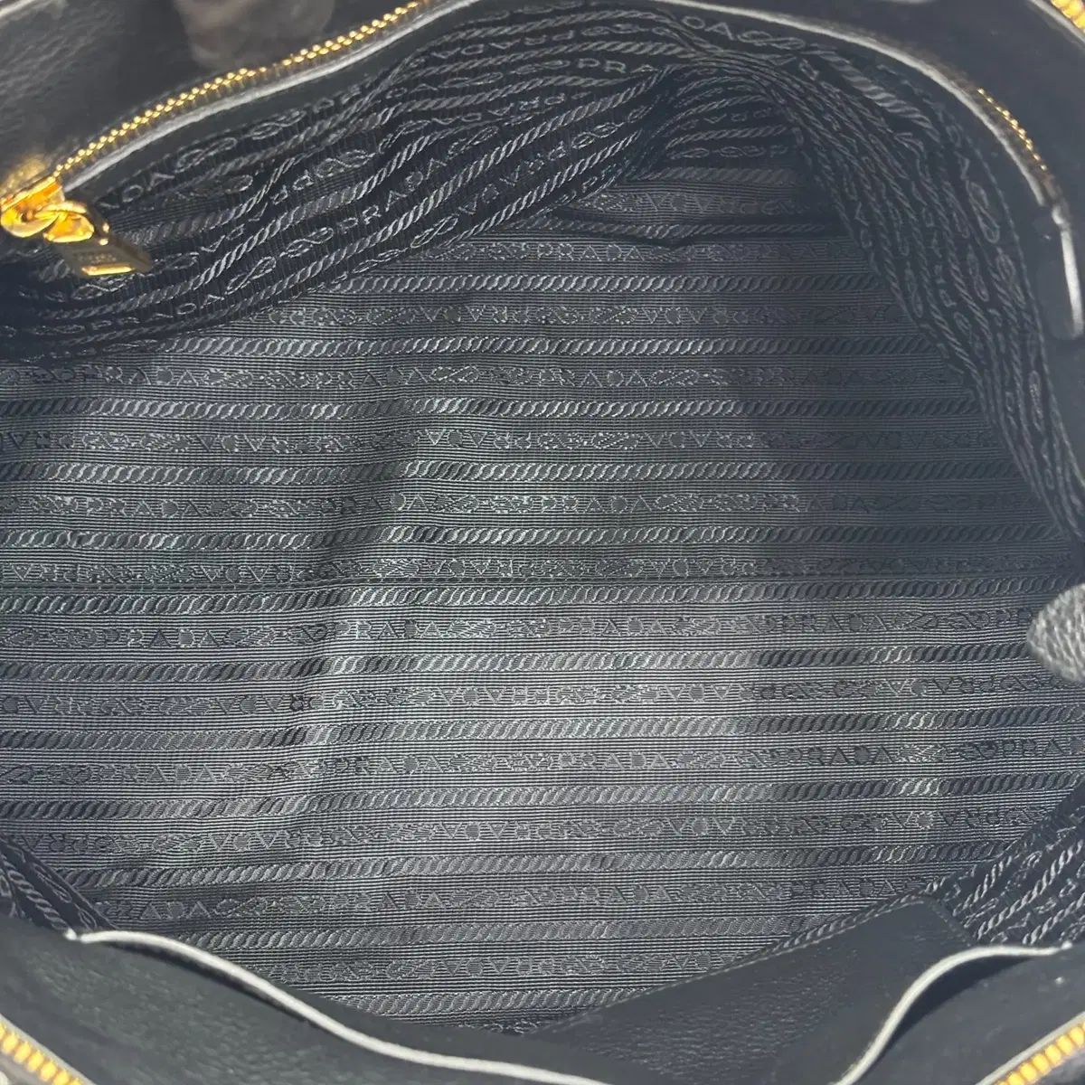 PRADA プラダ ダイノ トートバッグ ブラック クロスバック 1BA157 DECORATOM_COM_BR