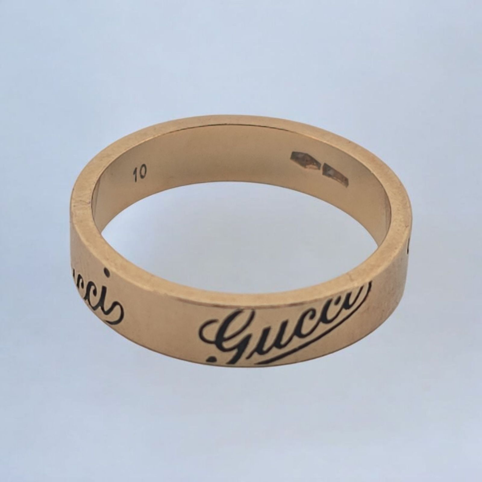 K18リング　　750刻印　値下げしました‼️ 値下げ】K18金gucci10号リング 750刻印3.72g中古品 - メルカリ