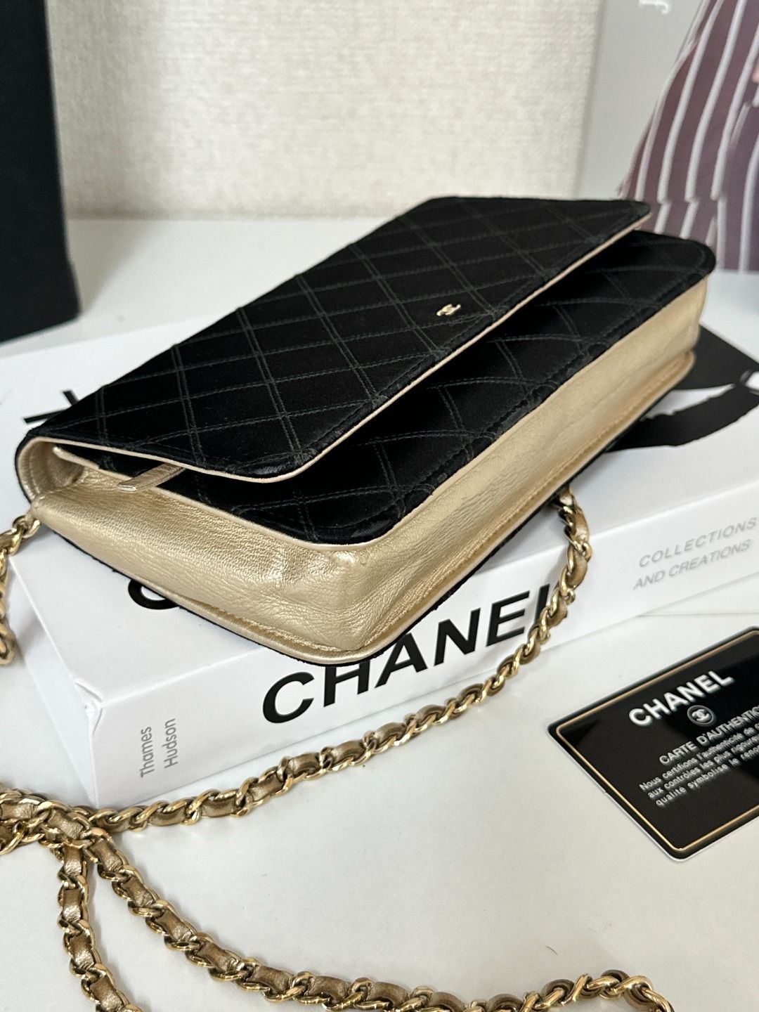 チェーンウォレット ゴールド金具