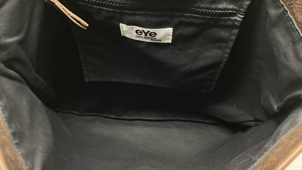 最大35％offセール。 JUNYA WATANABE ジュンヤ ワタナベ eye COMME DES GALCONS アイ コムデギャルソン レザートートバッグ ブラウン 通年 送料無料キャンペーン中！