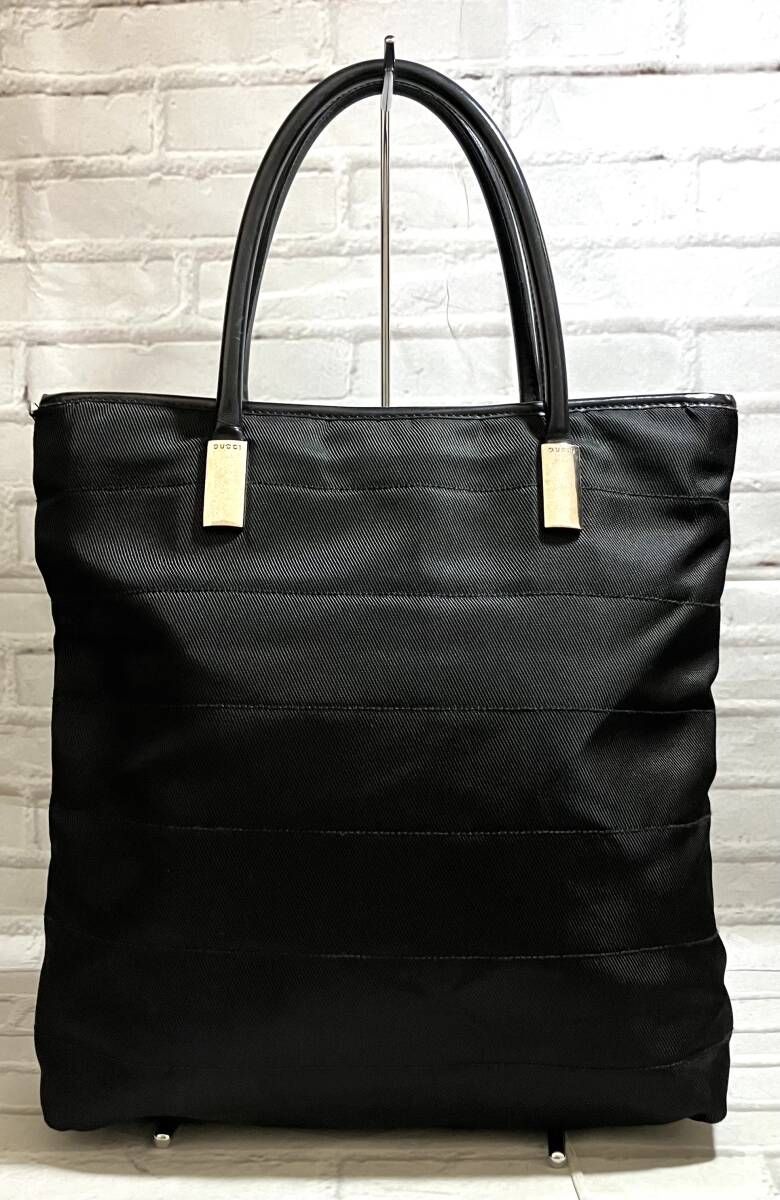 GUCCI グッチ ナイロントートバッグ 002 2123 0458 ブラック