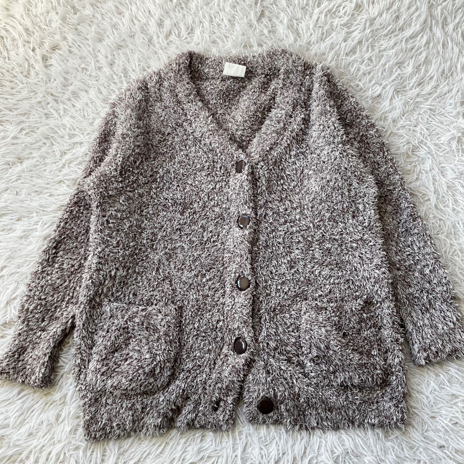 ジェラートピケ gelato pique もこもこ 上下セット セットアップ 古着 3911