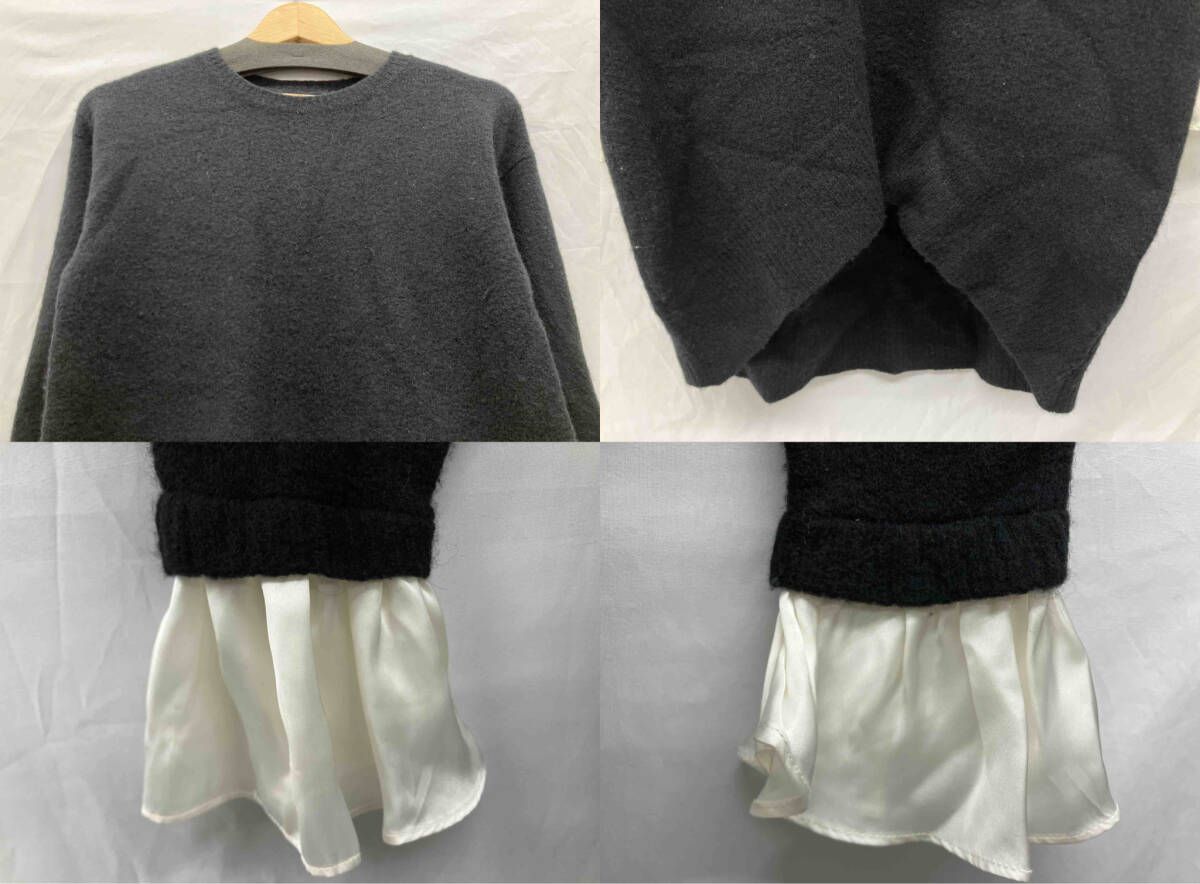 AMERI アメリ ニットワンピース ブラック フリーサイズ Fサイズ - メルカリ