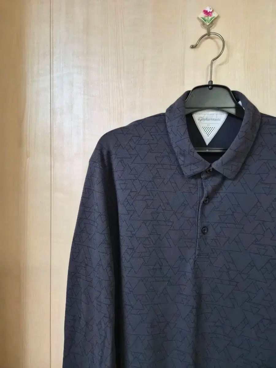 TaylorMade Golf テーラーメイドゴルフ ブラック 長袖 ネック シャツ 105 LLC-HASEGAWATOSO_COM