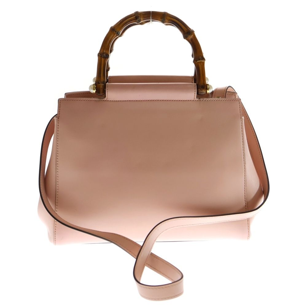 GUCCI (グッチ) バンブー ニムフェア 2way ハンドバッグ ショルダー